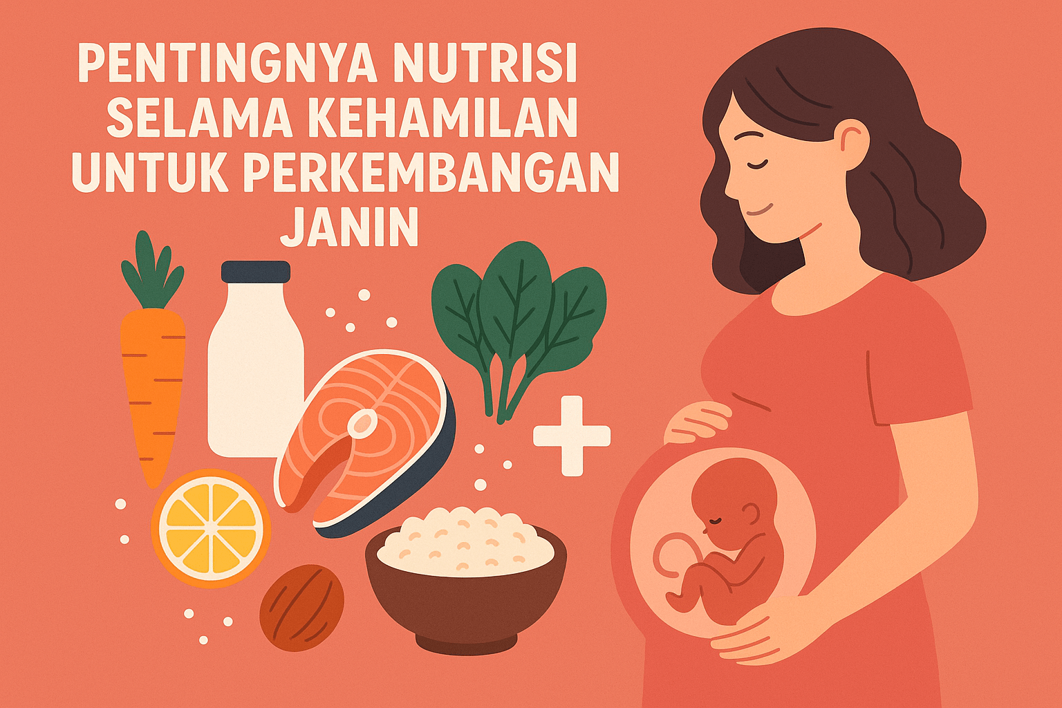 Pentingnya Nutrisi Selama Kehamilan Untuk Perkembangan Janin