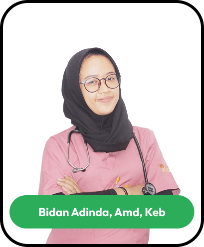 Bidan Adinda, Amd, Keb